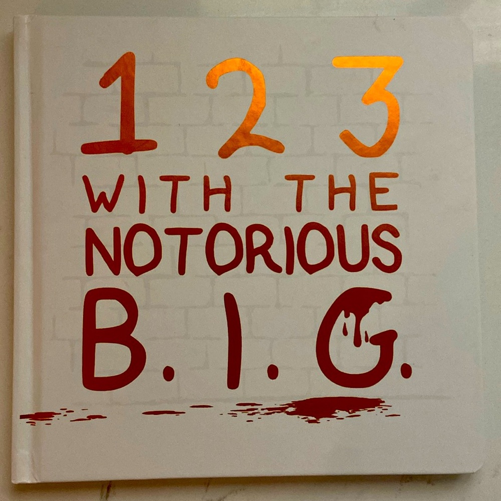 123 with a Notorious B.I.G. Kids book